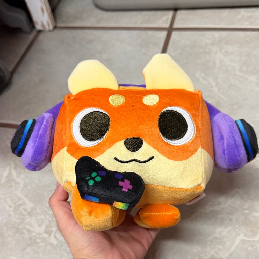 Squishmallows Orange and Purple Plush Toy
